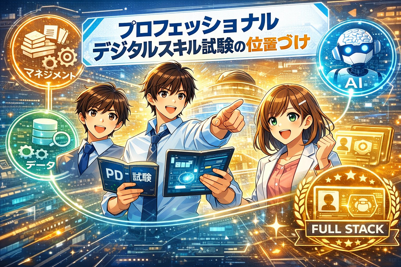 プロフェッショナルデジタルスキル試験の位置付けと，今からできること